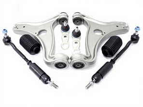 Suspension wishbone arms, ball joints & tie rods kit front. Porsche 993 1989-94 (NEW) Part No. 99334101702 / 99334101802 - 99334104902, 99334104906, 99334104907, 99334101700, 99334101801, 99334101702, 99334101802, 99334141501, 993.341.415.01, 993 341 415 01, 993.341.017.02, 993 341 017 02, 99334141500, 993.341.415.00, 993 341 415 00, 993.341.017.00, 993 341 017 00, 99334703105, PCG419831C